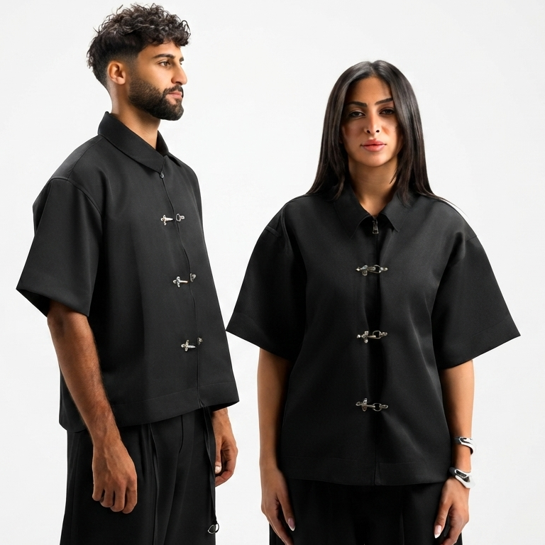 Black Japanese Shirt
